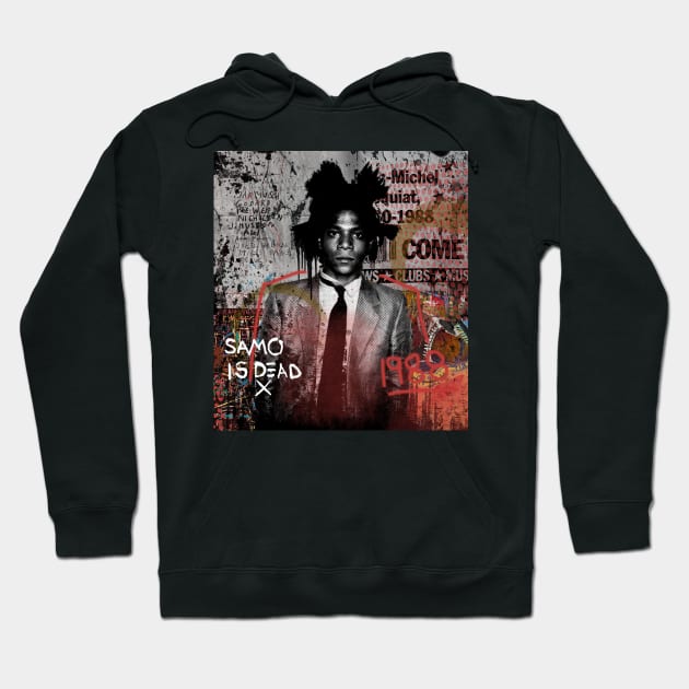 Basquiat Expressive Hoodie by bulletstudios